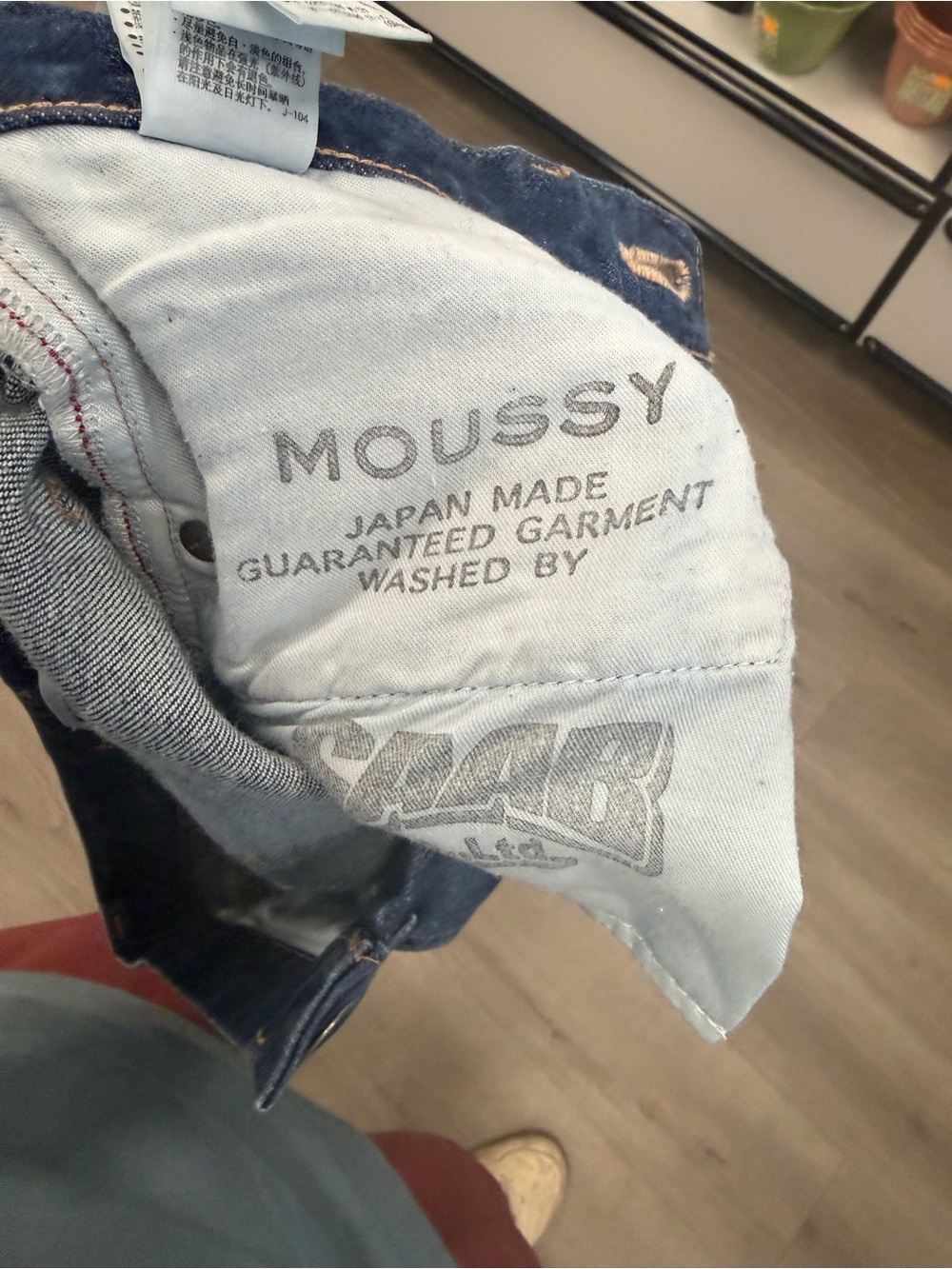 Moussy Vintage Natalia Slim Tapered Faded Blue Skinny Jeans - Picture 6 of 7